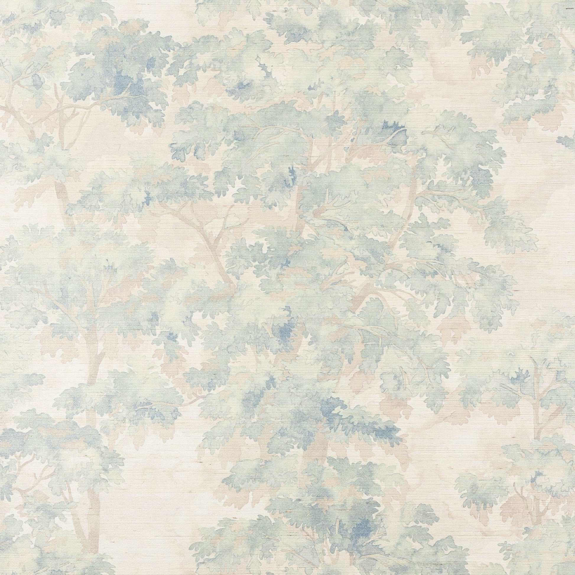 Arbour Sisal Wallpaper - Old Blue - Colefax & Fowler - W7025-02
