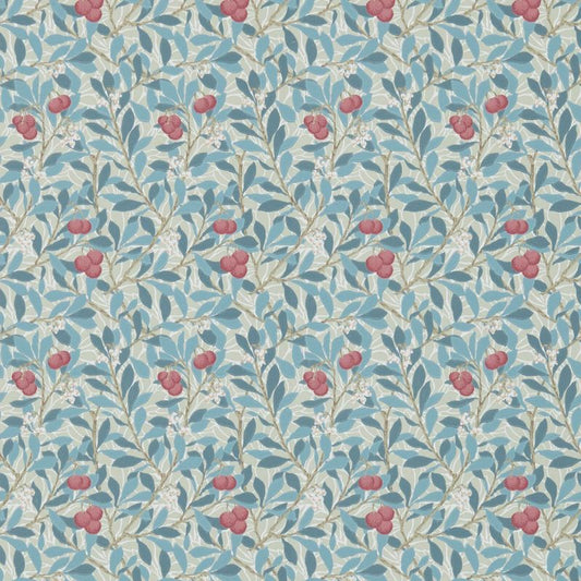 Arbutus Wallpaper - Woad/Russet - Morris & Co - 216809