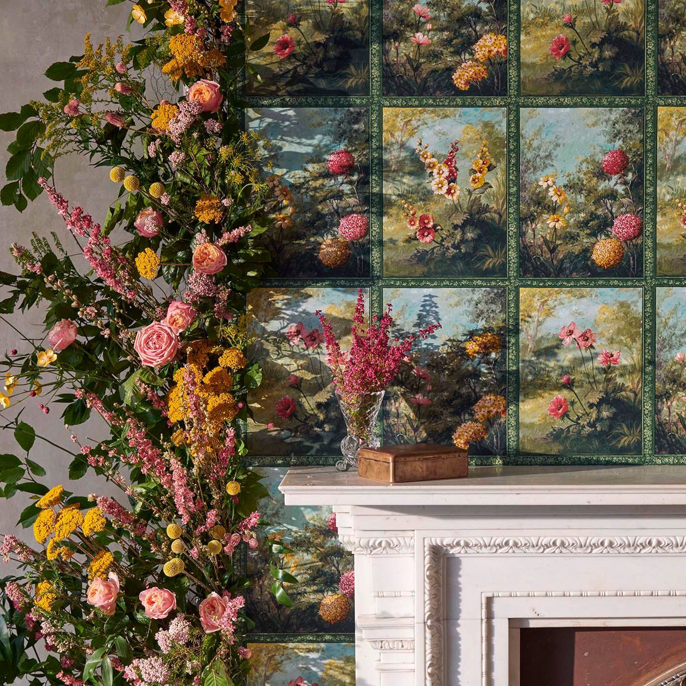 Artus Wallpaper - Antique - Clarke & Clarke - W0155/01 - Premier Wallcovering