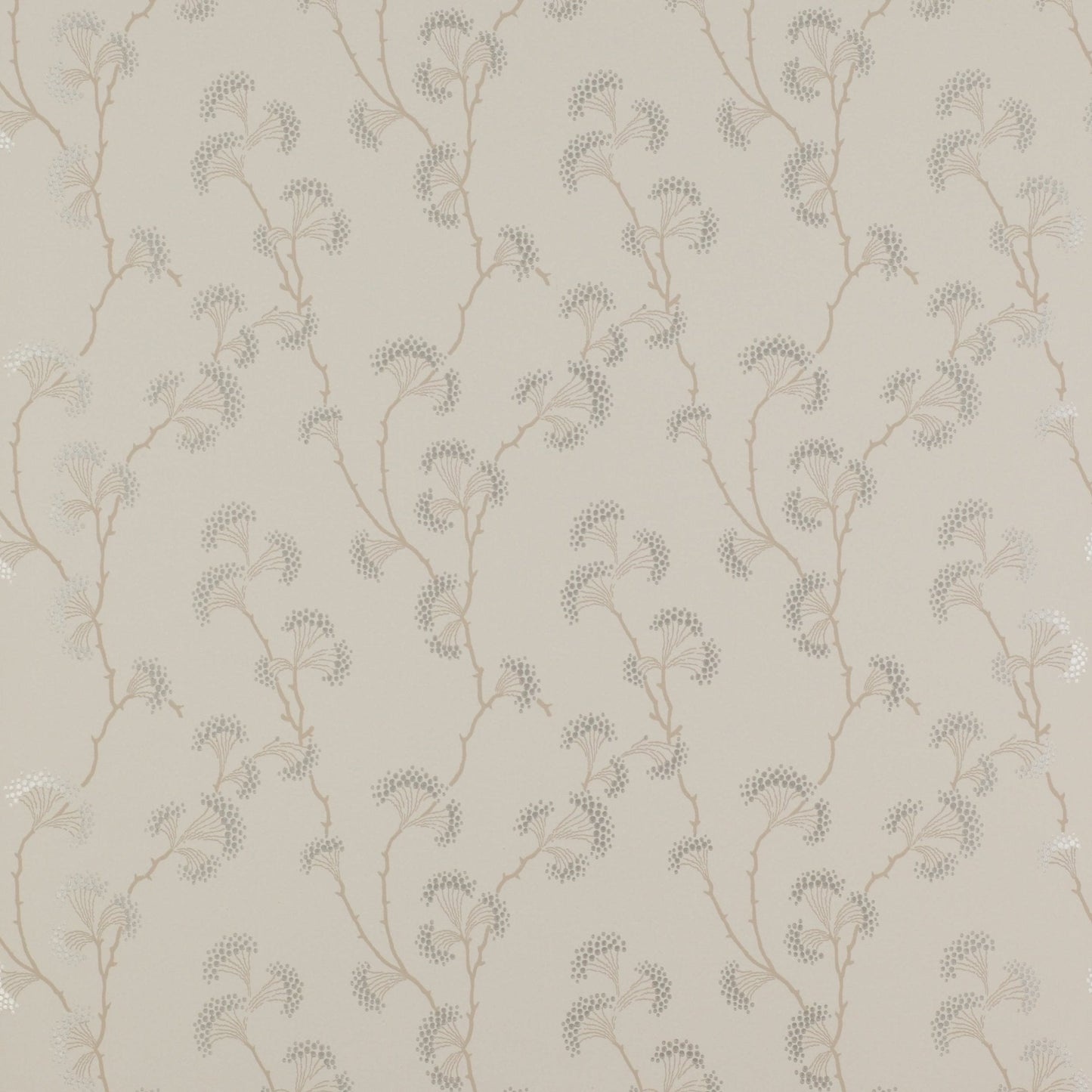 Ashbury Wallpaper - Stone - Colefax & Fowler - 07982/02