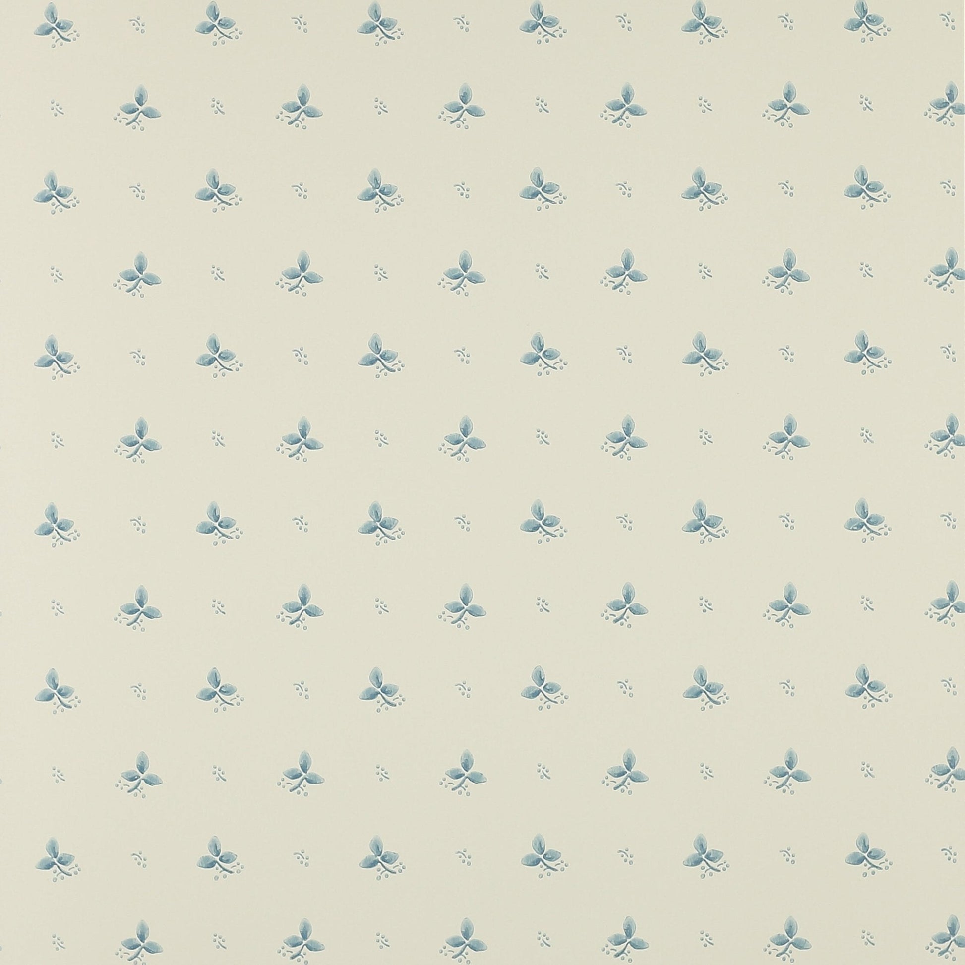 Ashling Wallpaper - Blue - Colefax & Fowler - 07406/05