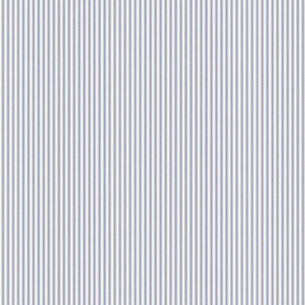 Aspo Stripe Wallpaper - Dark Blue - Boråstapeter - 8870 - Premier Wallcovering