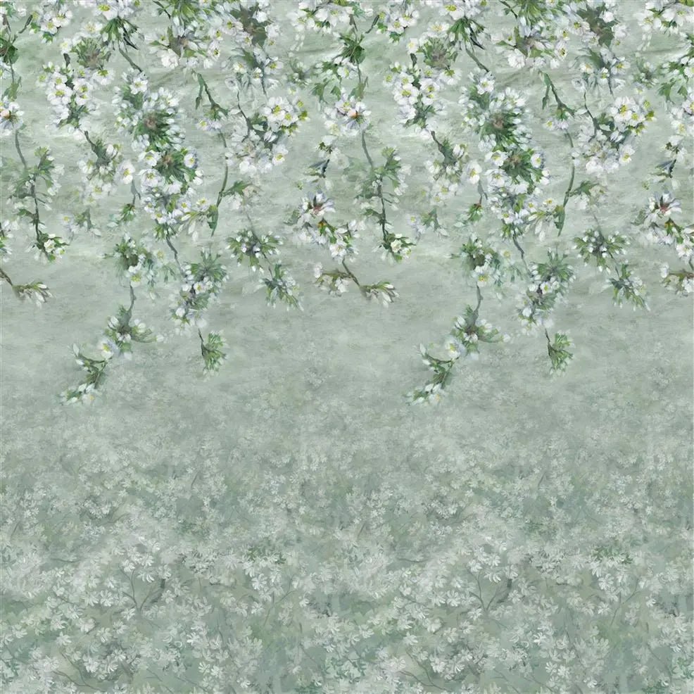 Assam Blossom Wallpaper - Sage - PDG1133/02 - Designers Guild