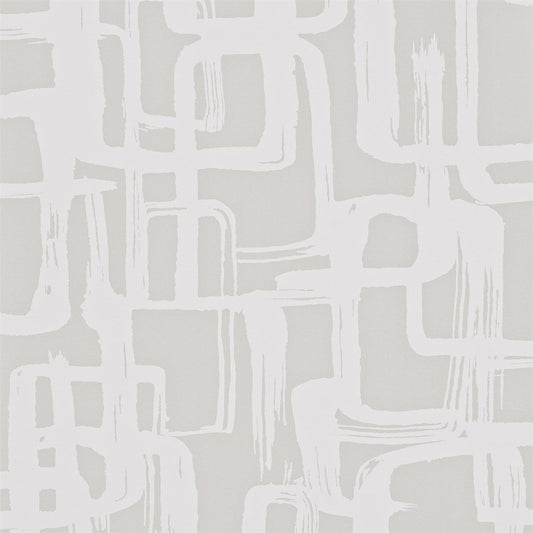 Asuka Wallpaper - Pearl/Chalk - HMOW110904 - Harlequin - Premier Wallcovering