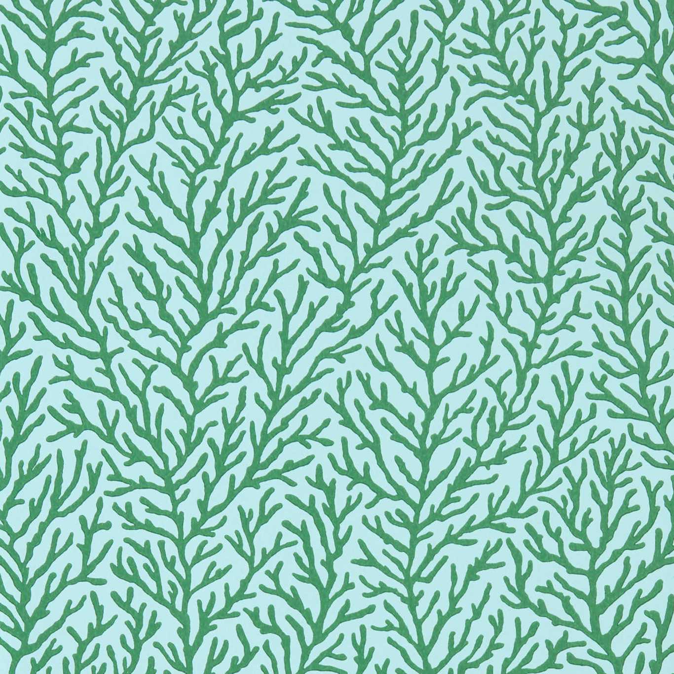 Atoll Wallpaper - Seaglass/Emerald - HTEW112769 - Harlequin - Premier Wallcovering