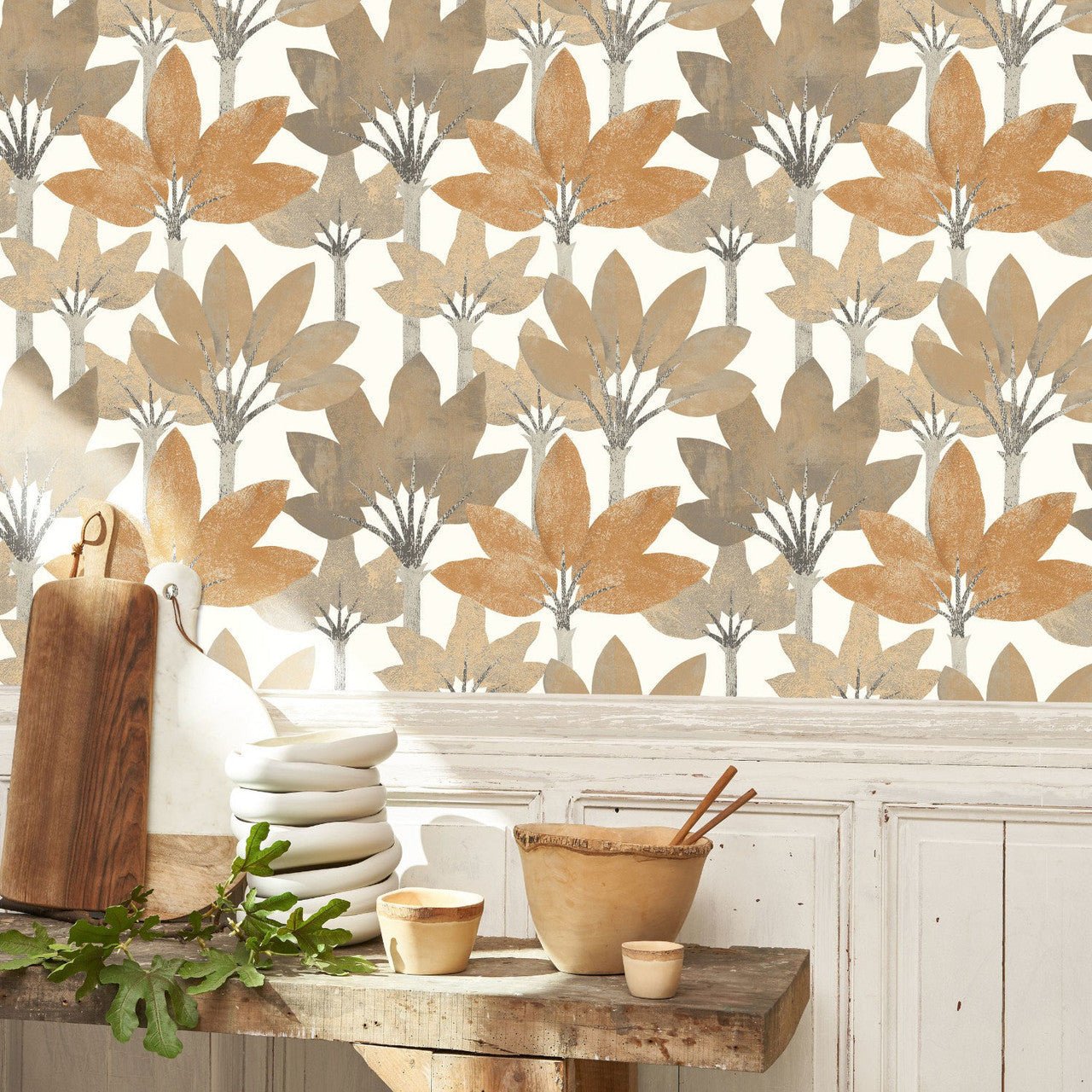 Babel Babylone Wallpaper - Naturel - Casadeco - 89711265 - Premier Wallcovering
