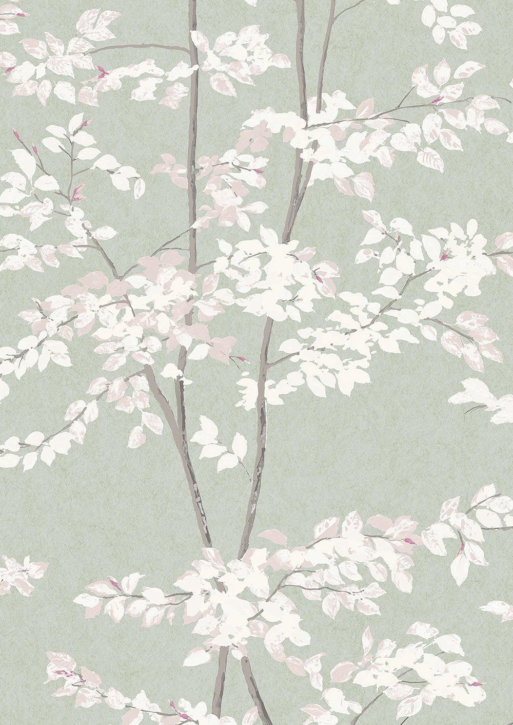 Beech Wallpaper - Jade - Lewis & Wood - Premier Wallcovering