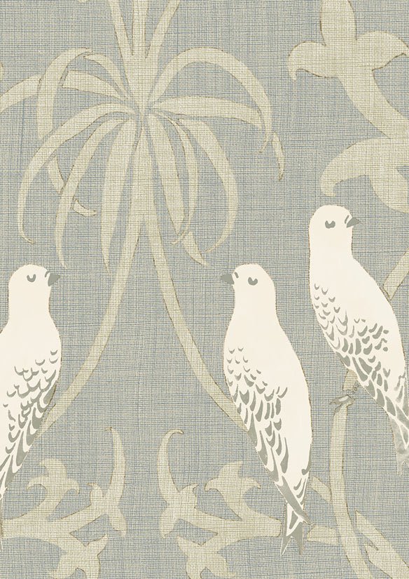 Bella Wallpaper - Earl Grey - Lewis & Wood - Premier Wallcovering