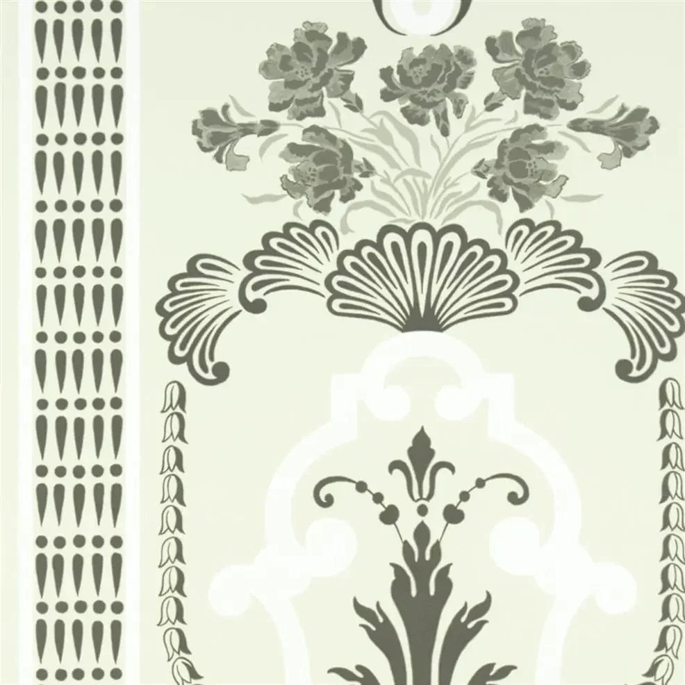 Bergius Wallpaper - Pebble - P554/03 - Designers Guild