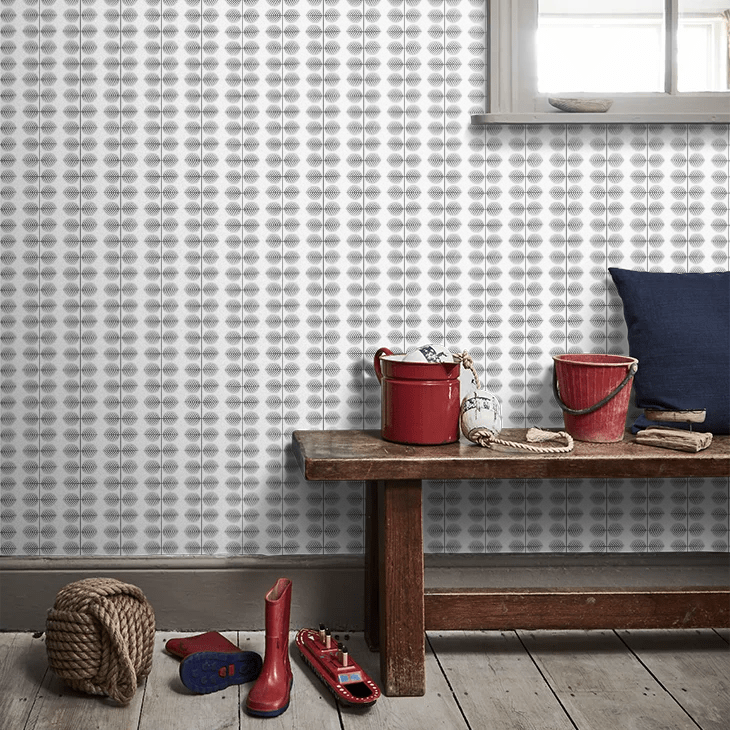 Bersa Wallpaper - Grey - Boråstapeter - 1751 - Premier Wallcovering