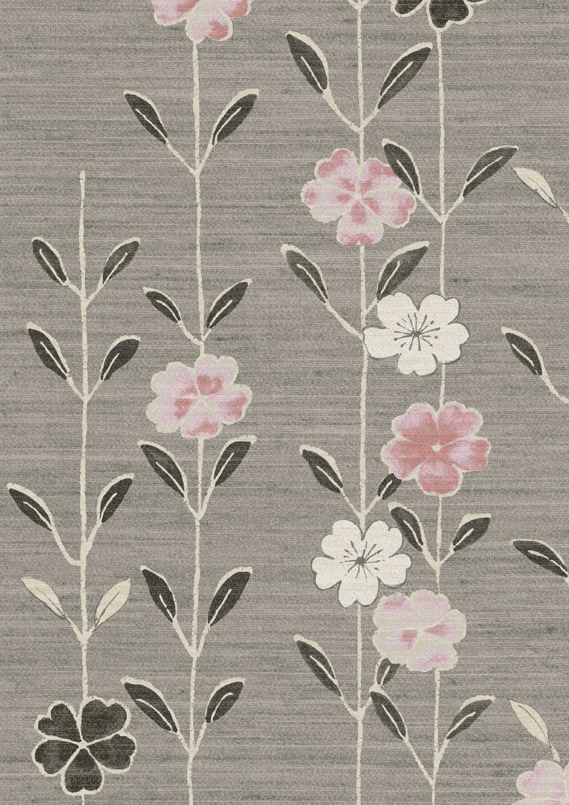 Blossom Wallpaper - Powder Cloud - Lewis & Wood - Premier Wallcovering