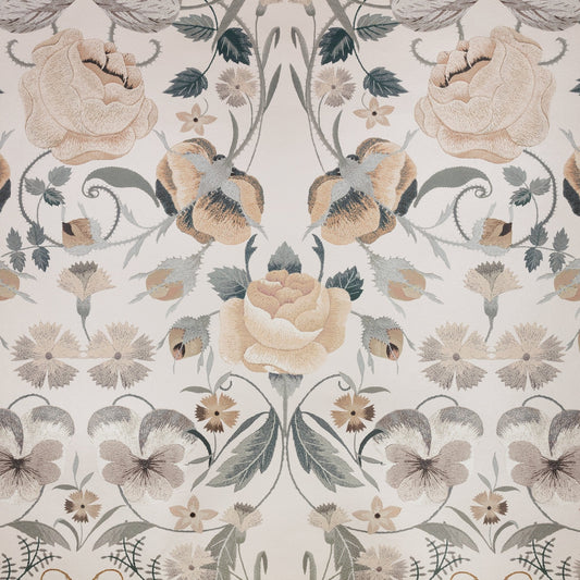 Bonita Shimmer Wallpaper - Sonnet - Romo - Temperley London - W457/01 - Premier Wallcovering