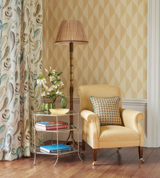 Bonnelles Wallpaper - Stoney Grey - Nina Campbell - NCW4352 - 01 - Premier Wallcovering