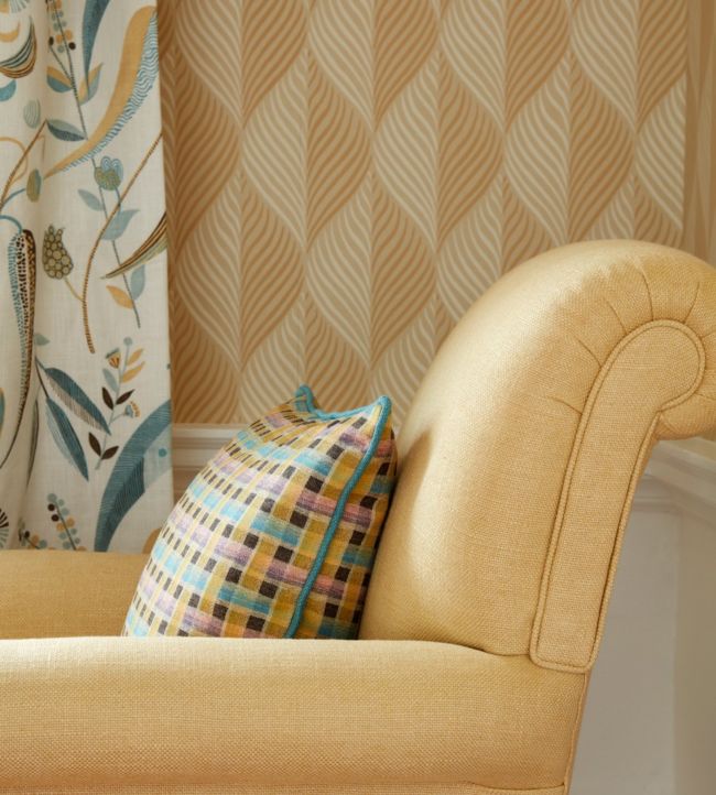 Bonnelles Wallpaper - Stoney Grey - Nina Campbell - NCW4352 - 01 - Premier Wallcovering