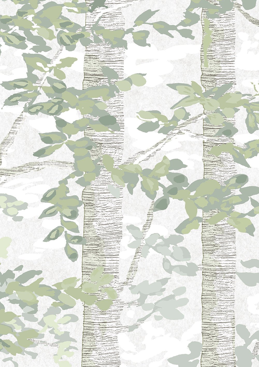 Bosky Wallpaper - Verdure - Lewis & Wood - Premier Wallcovering