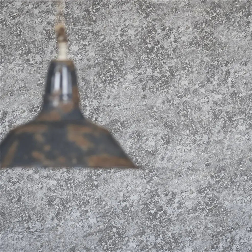 Botticino Wallpaper - Pewter - PDG640/03 - Designers Guild