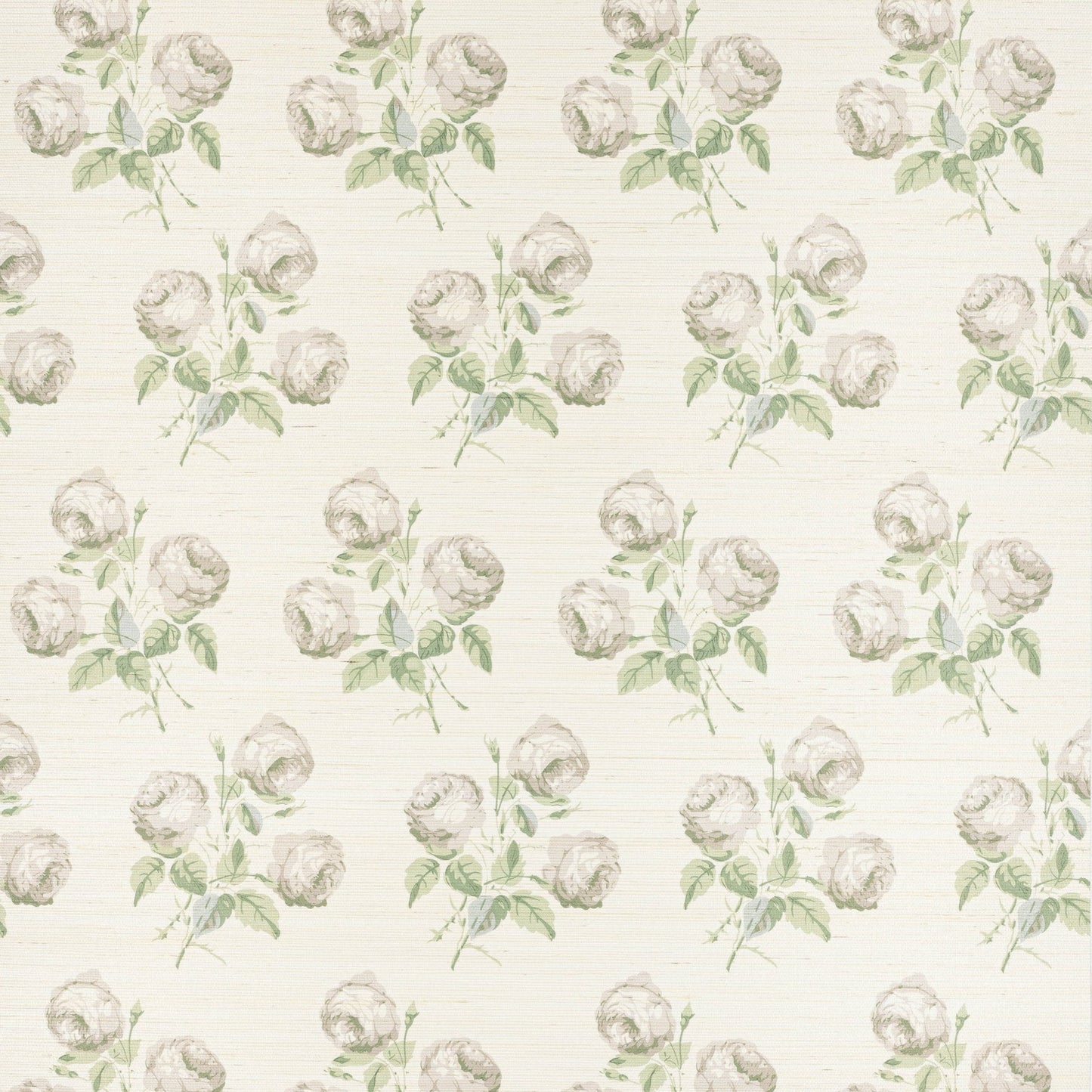 Bowood Sisal Wallpaper - Silver Leaf - Colefax & Fowler - W7028-02