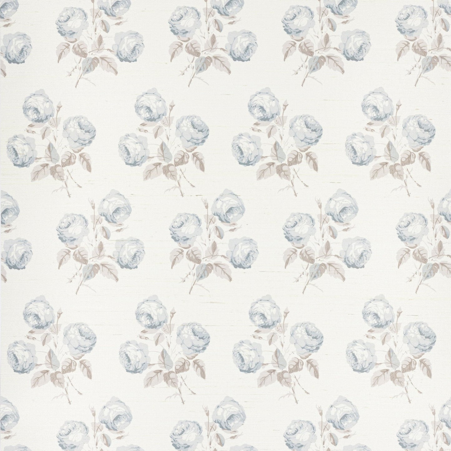 Bowood Sisal Wallpaper - Blue/Grey - Colefax & Fowler - W7028-01