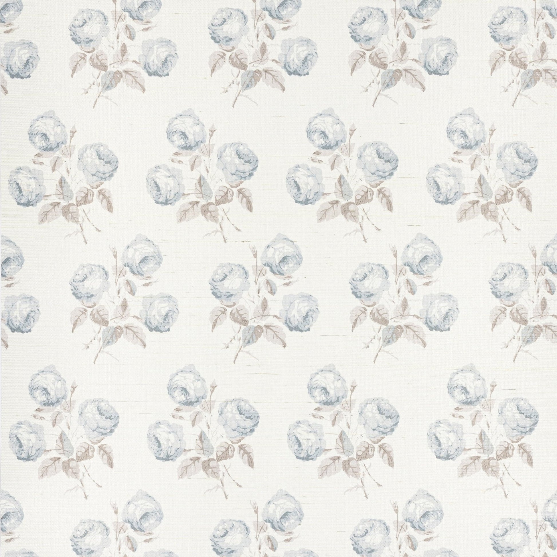 Bowood Sisal Wallpaper - Blue/Grey - Colefax & Fowler - W7028-01