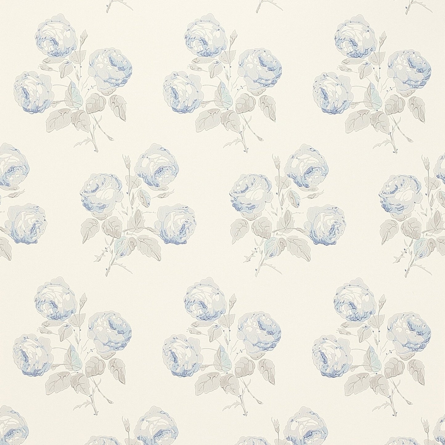 Bowood Wallpaper - Blue/Grey - Colefax & Fowler - 07401/08