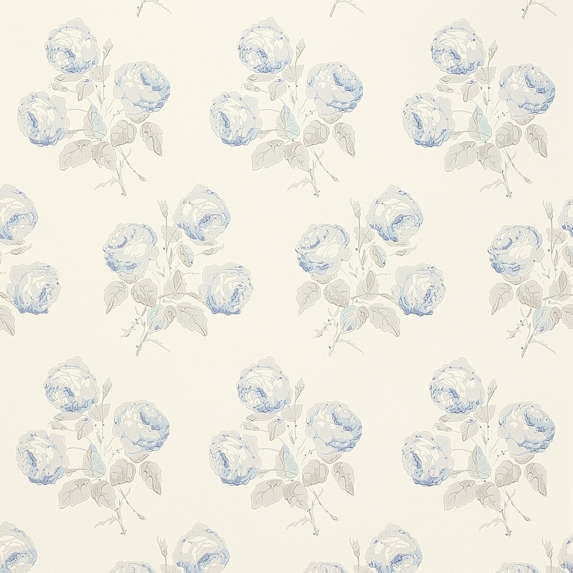 Bowood Wallpaper - Blue/Grey - Colefax & Fowler - 07401/08