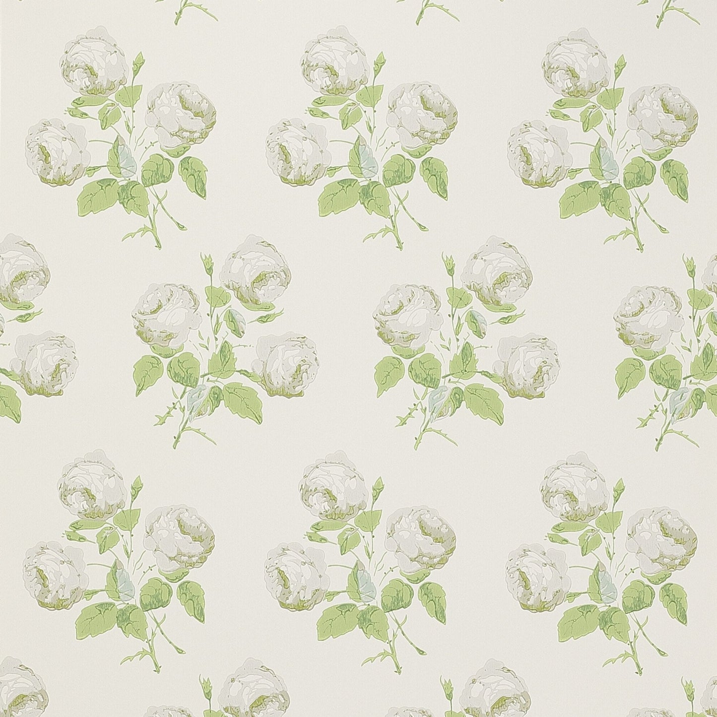 Bowood Wallpaper - Silver/Leaf - Colefax & Fowler - 07401/10