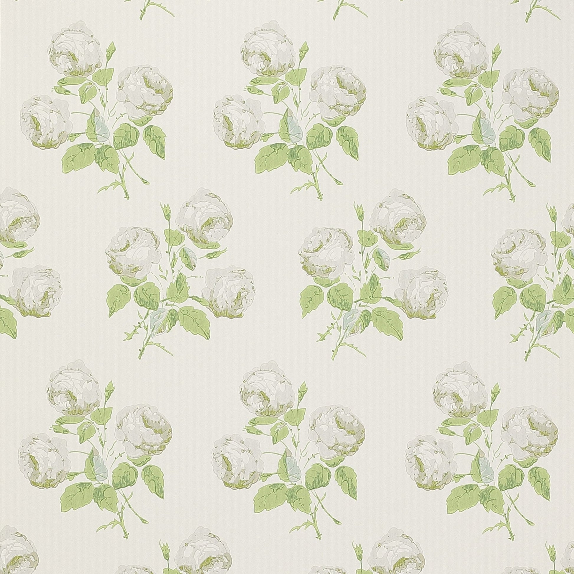 Bowood Wallpaper - Silver/Leaf - Colefax & Fowler - 07401/10
