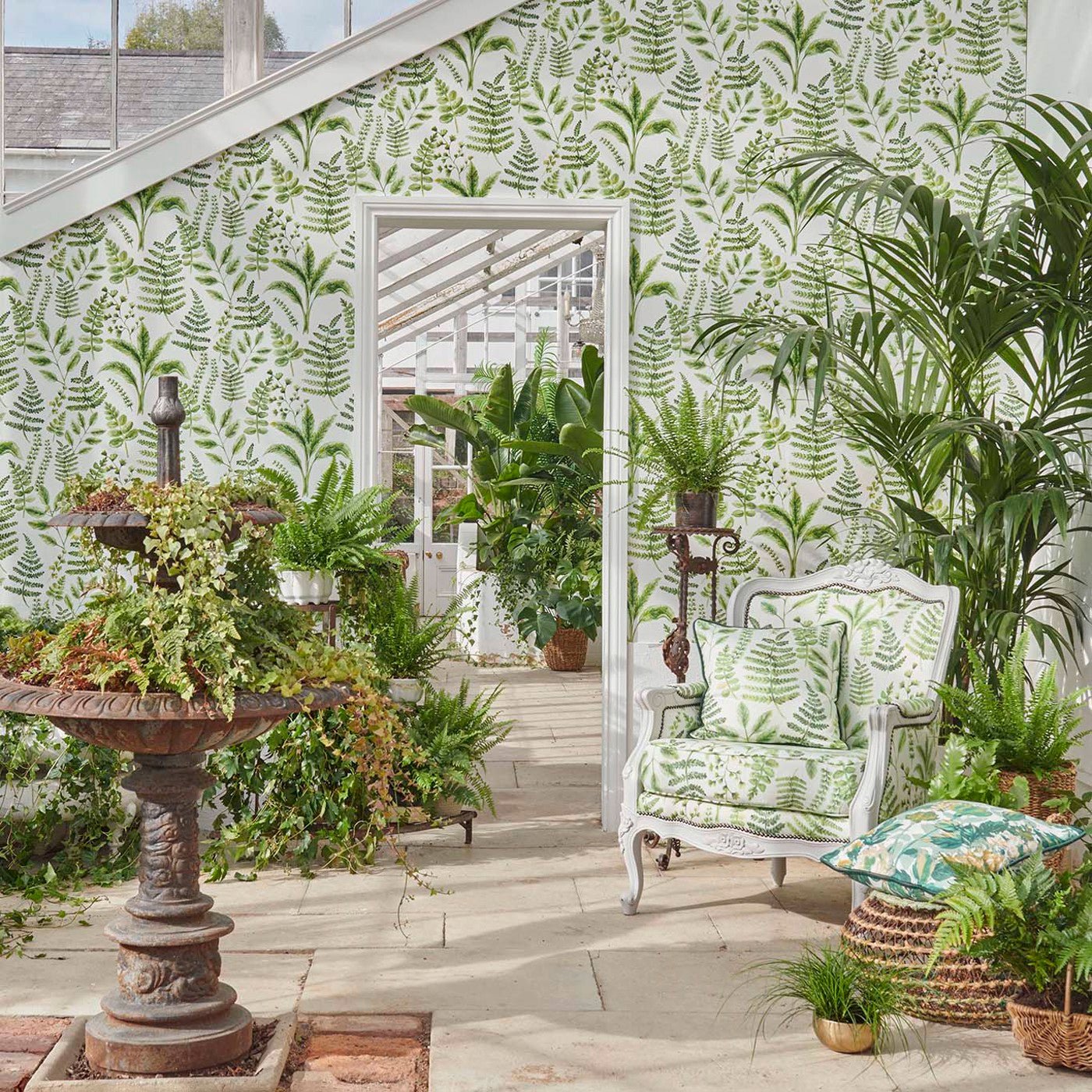 Bracken Wallpaper - Forest - Clarke & Clarke - W0156/02 - Premier Wallcovering