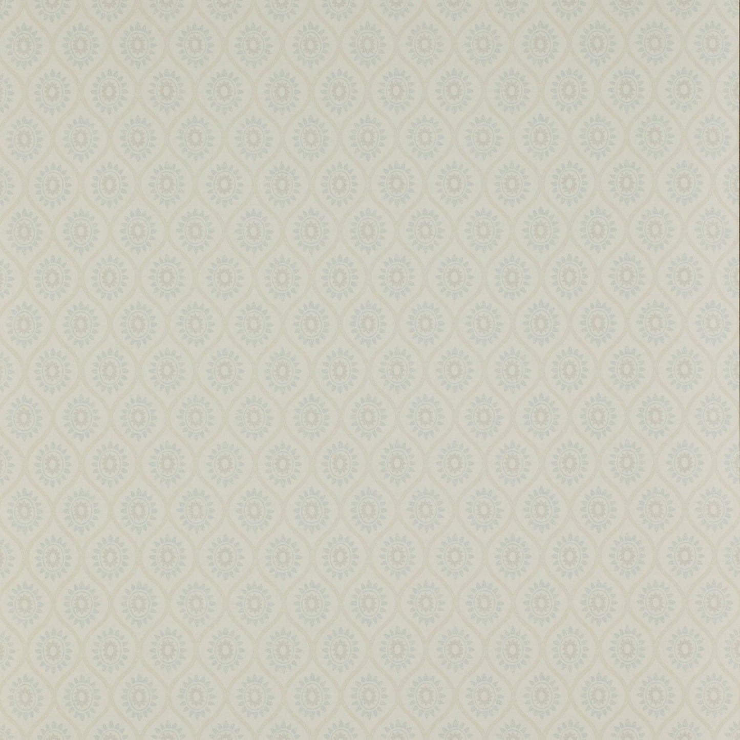 Brightwell Wallpaper - Blue/Cream - Colefax & Fowler - 07989/08