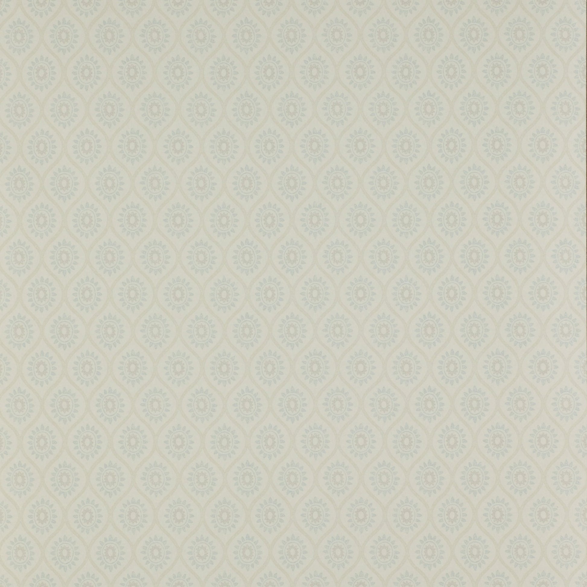 Brightwell Wallpaper - Blue/Cream - Colefax & Fowler - 07989/08