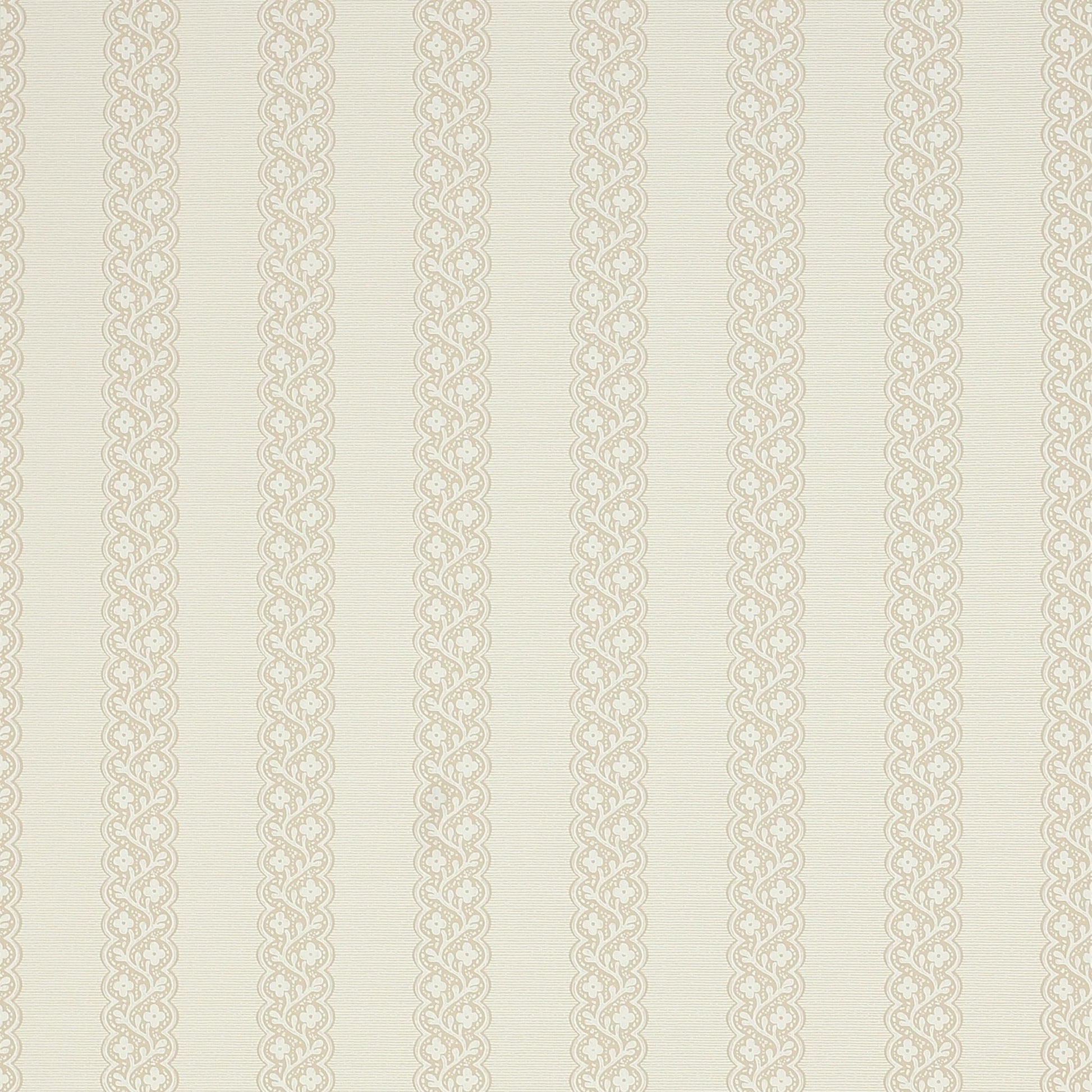 Britta Wallpaper - Beige - Colefax & Fowler - 07185 - 02