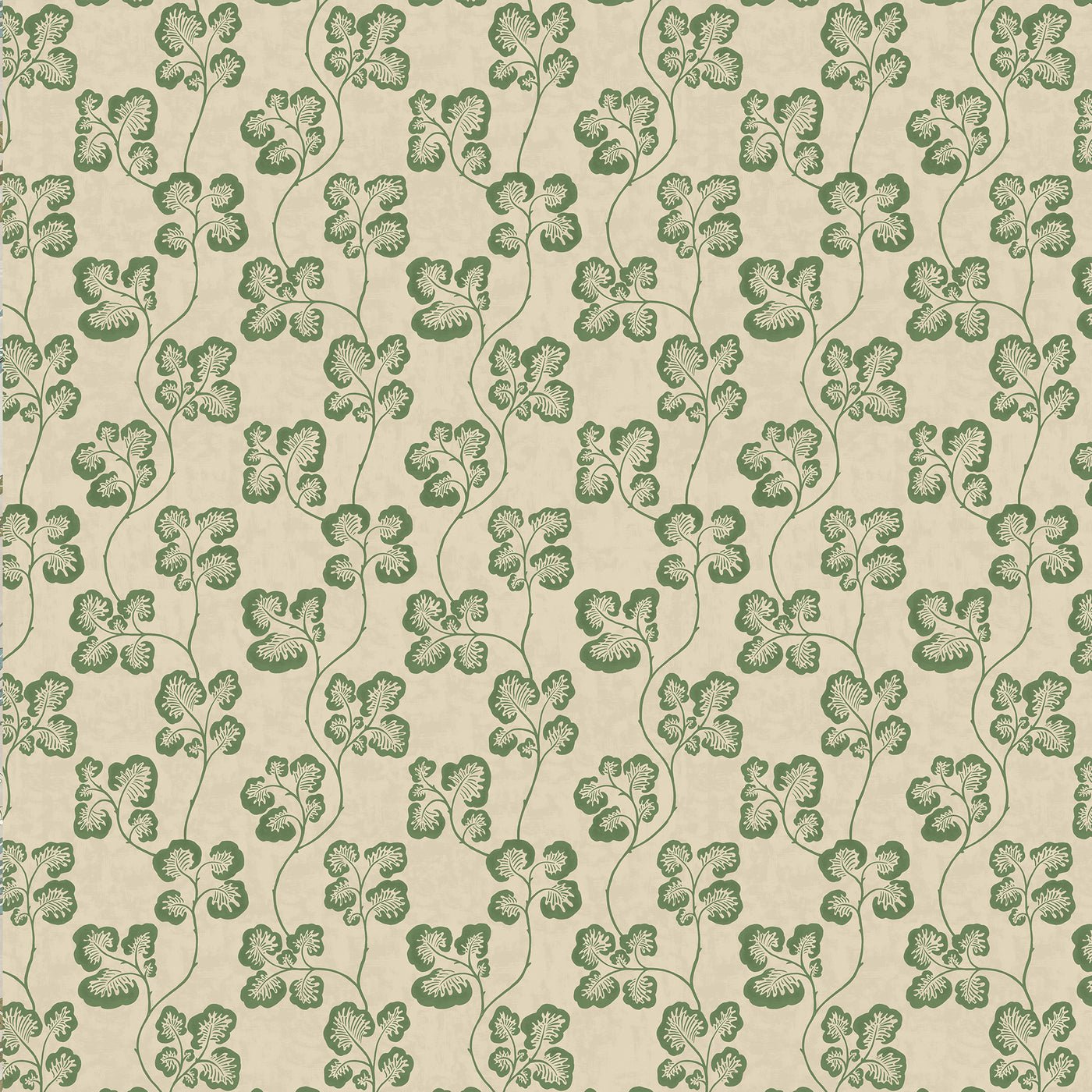 Cabbage Check Wallpaper - Brookes Green and Edge Sand - Josephine Munsey - JMW-102401 - Premier Wallcovering