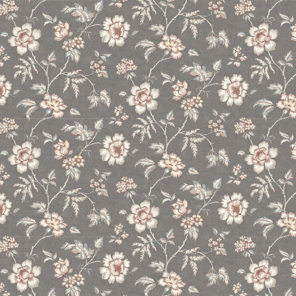 Camille Wallpaper - Brown - Boråstapeter - 7208 - Premier Wallcovering
