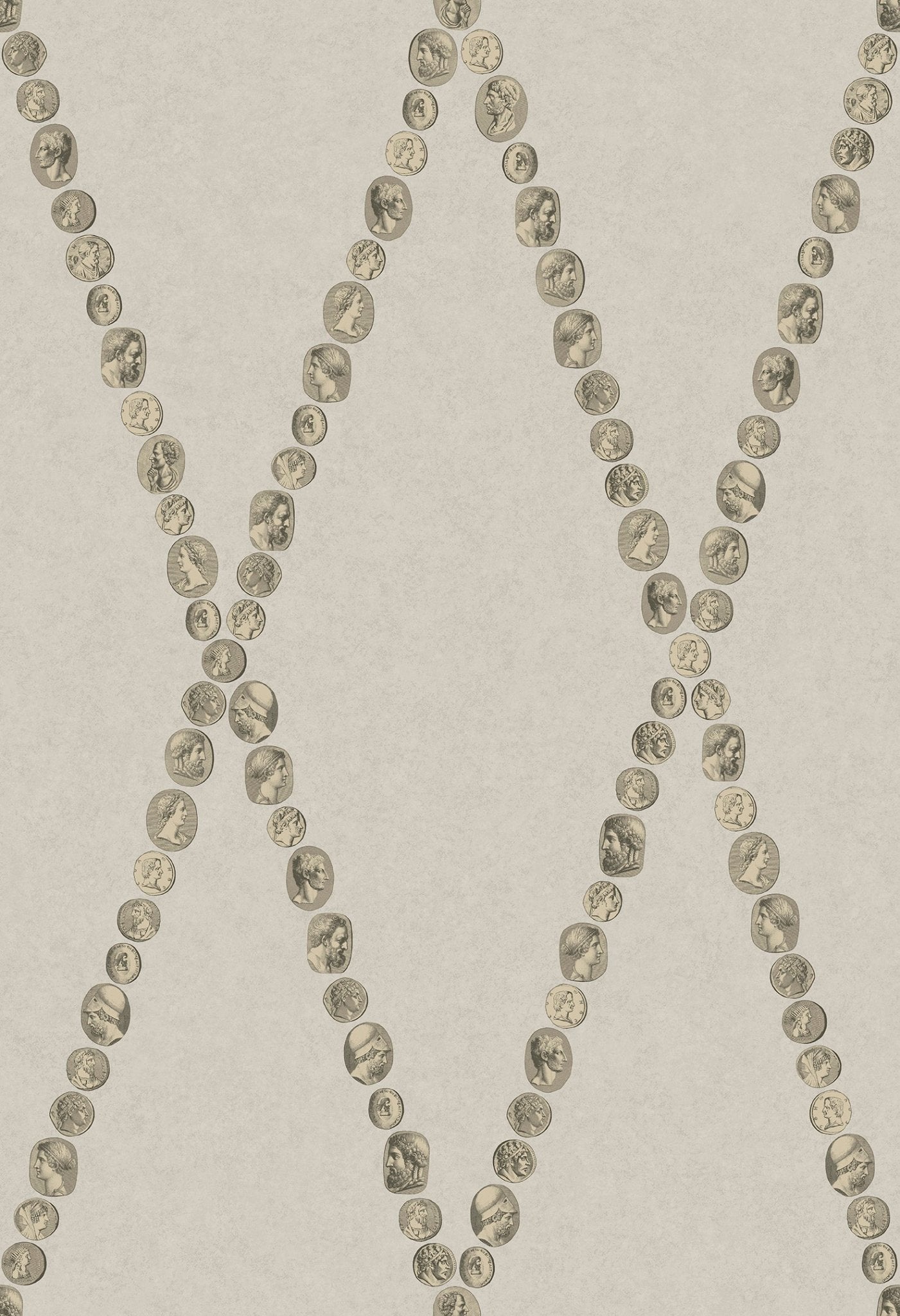 Cammei Wallpaper - Soft Gold on Stone - 123/4019 - Cole & Son - Premier Wallcovering