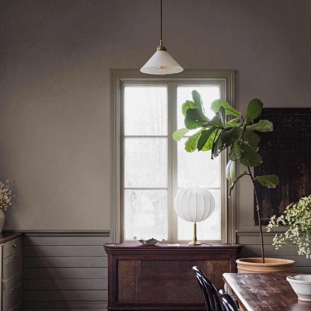 Canvas Wallpaper - Taupe - Boråstapeter - 6124 - Premier Wallcovering