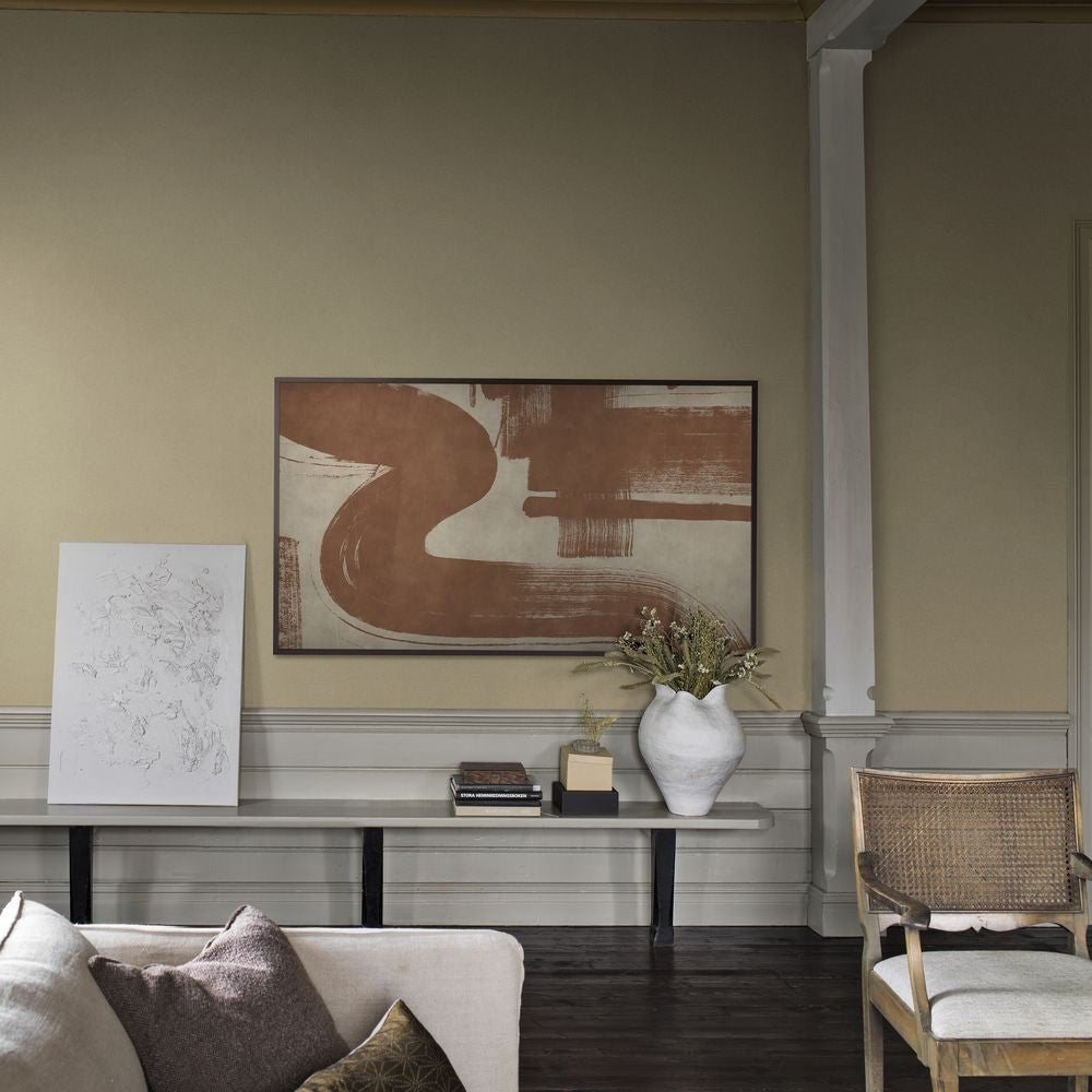 Canvas Wallpaper - Yellow - Boråstapeter - 6126 - Premier Wallcovering