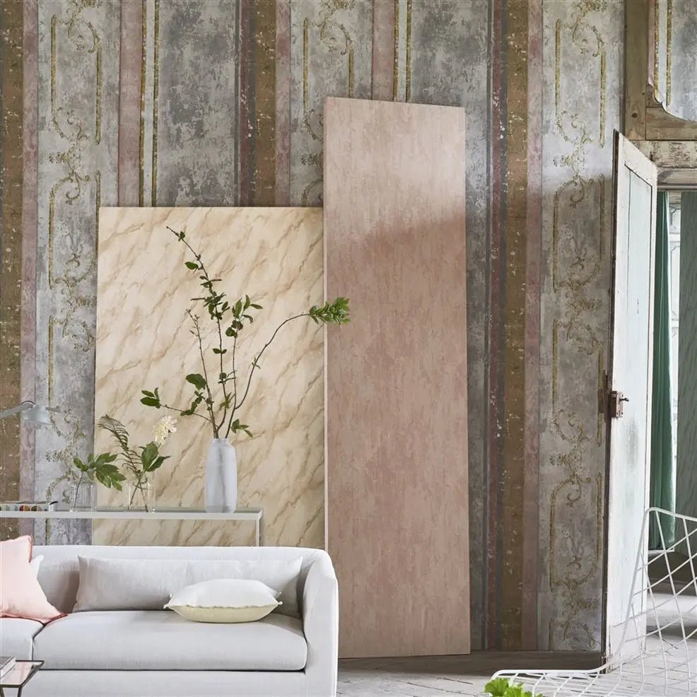Carrara Grande Wallpaper - Tuberose - PDG1089/06 - Designers Guild