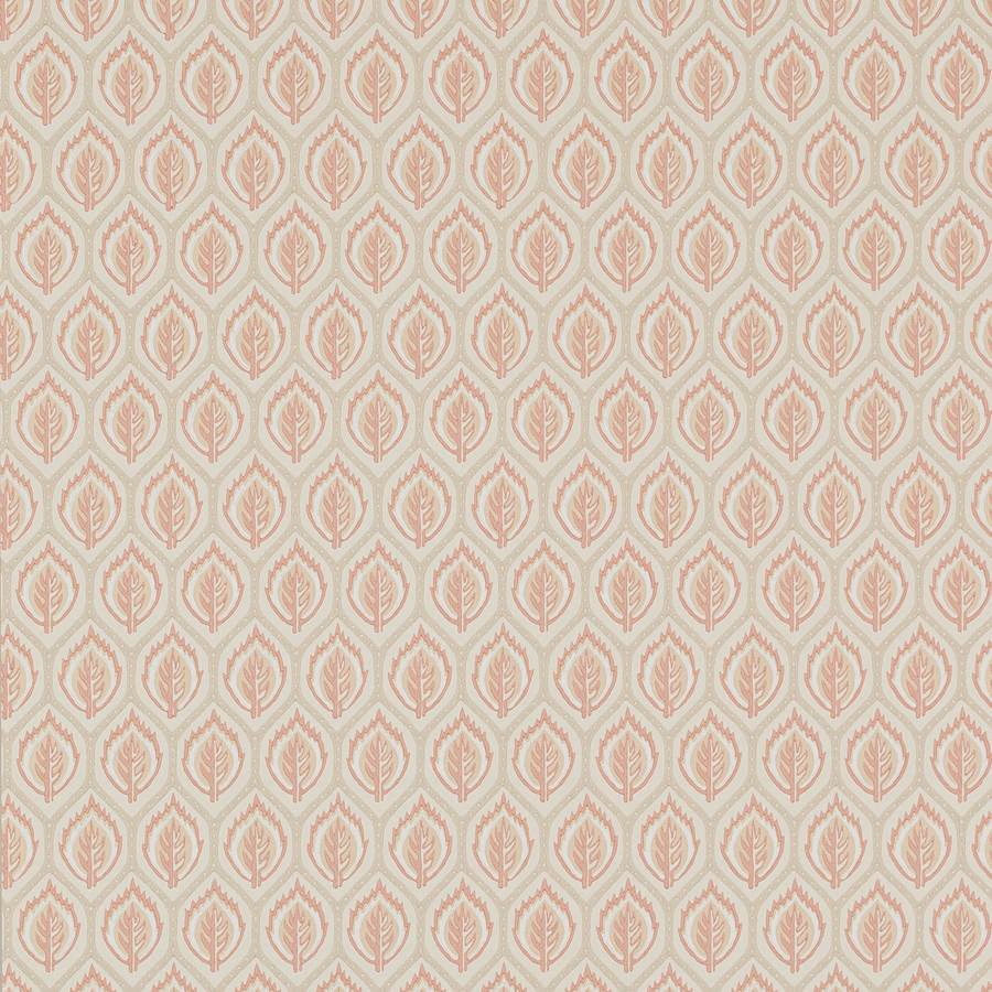 Carrick Wallpaper - Red - Colefax & Fowler - W7011 - 04