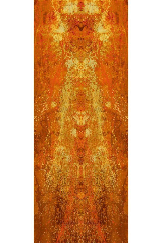 Cascade Superwide Wallpaper Panel - Rust - Timorous Beasties - ROR/CASC/OBRN/02 - Premier Wallcovering