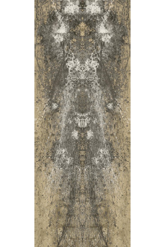 Cascade Superwide Wallpaper Panel - Beige - Timorous Beasties - ROR/CASC/OBRN/01 - Premier Wallcovering