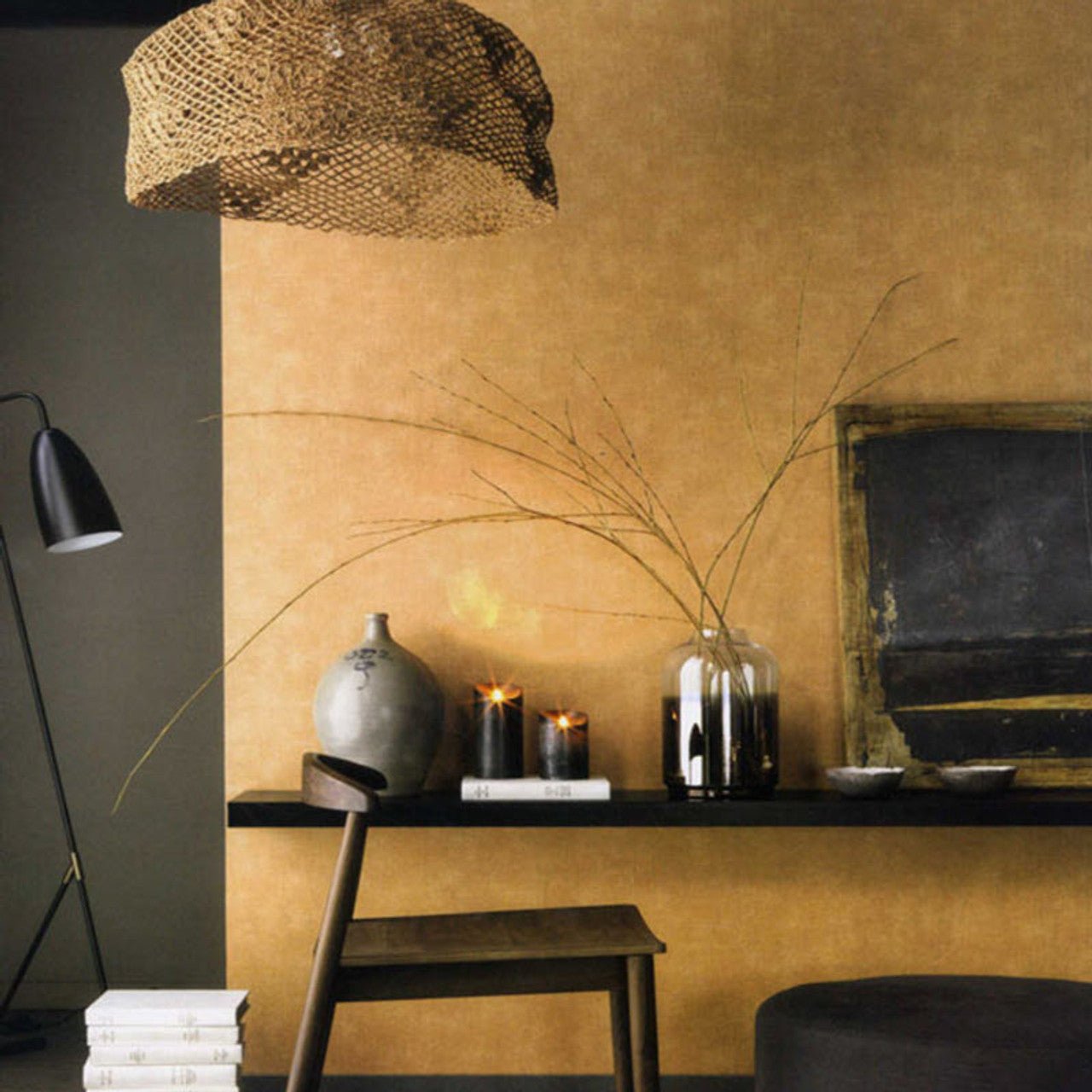 Ceramica Wallpaper - Beige Irise - Casadeco - 29111126 - Premier Wallcovering