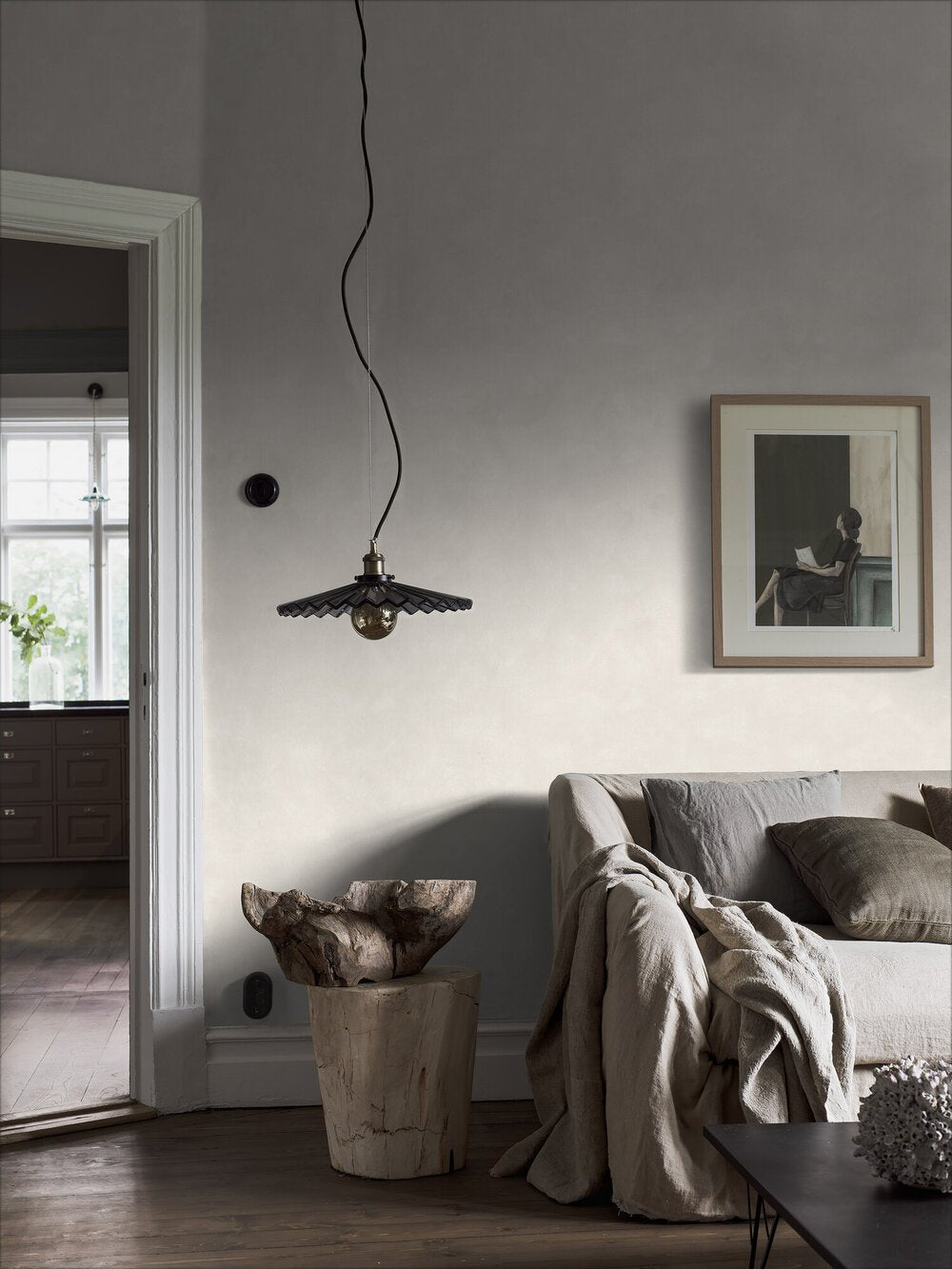 Chalk Shades Wallpaper - Chalk - Boråstapeter - 5057 - Premier Wallcovering