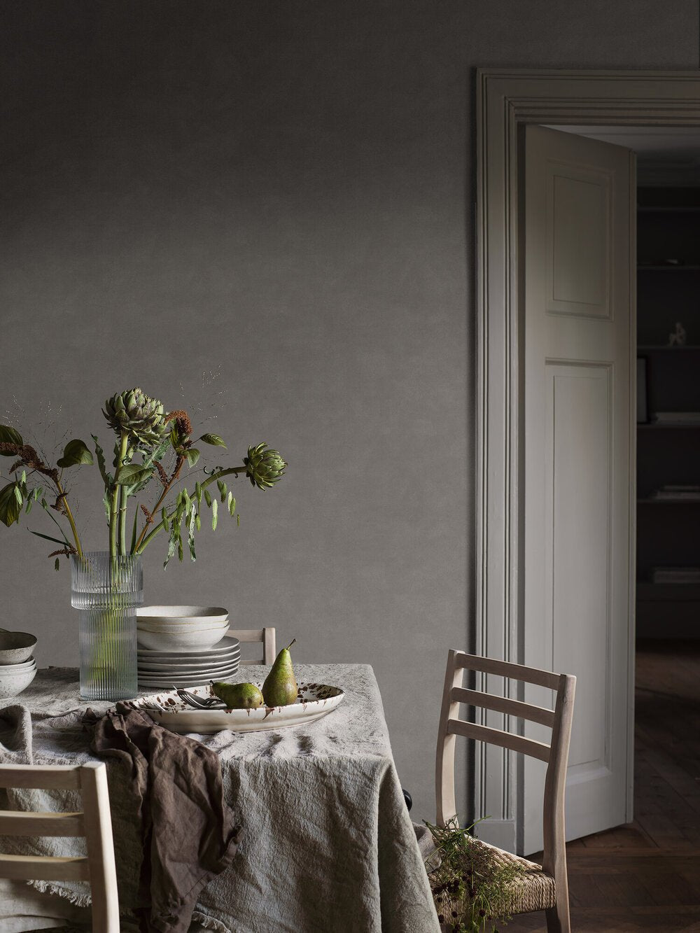 Chalk Shades Wallpaper - Quartzite - Boråstapeter - 5054 - Premier Wallcovering