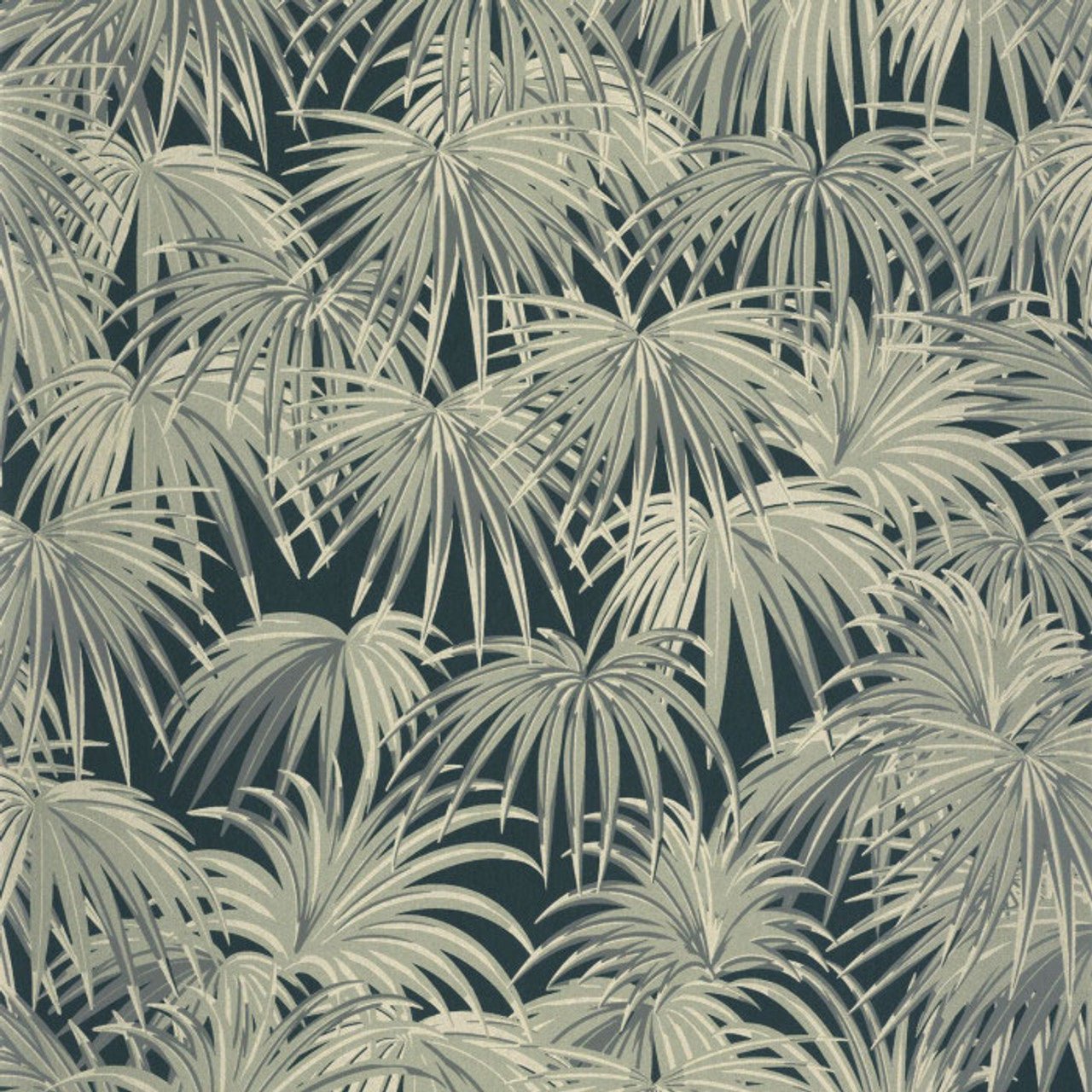 Charleston Twenties Wallpaper - Vert Kaki - Casadeco - 88657407 - Premier Wallcovering