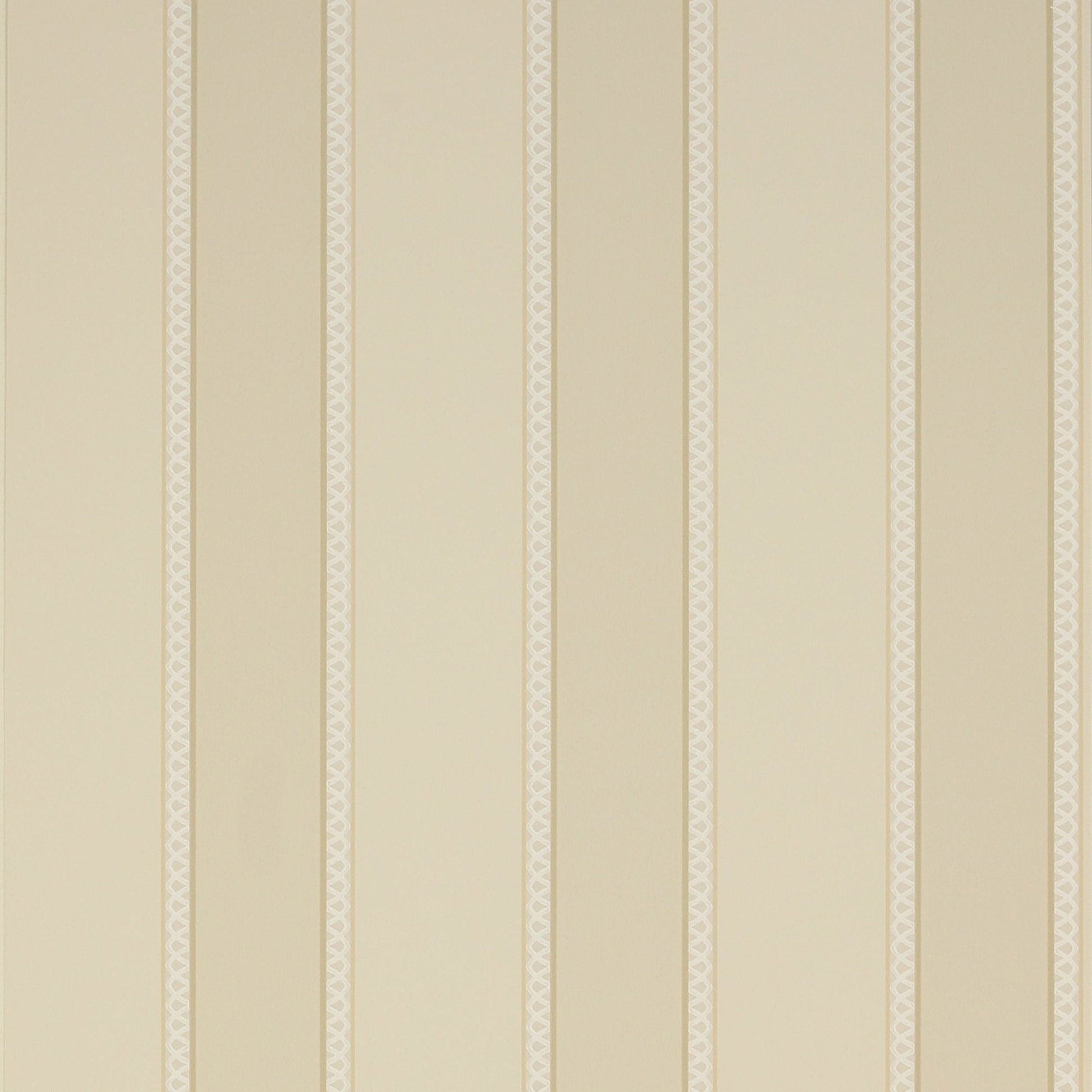 Chartworth Stripe Wallpaper - Stone - Colefax & Fowler - 07139/09