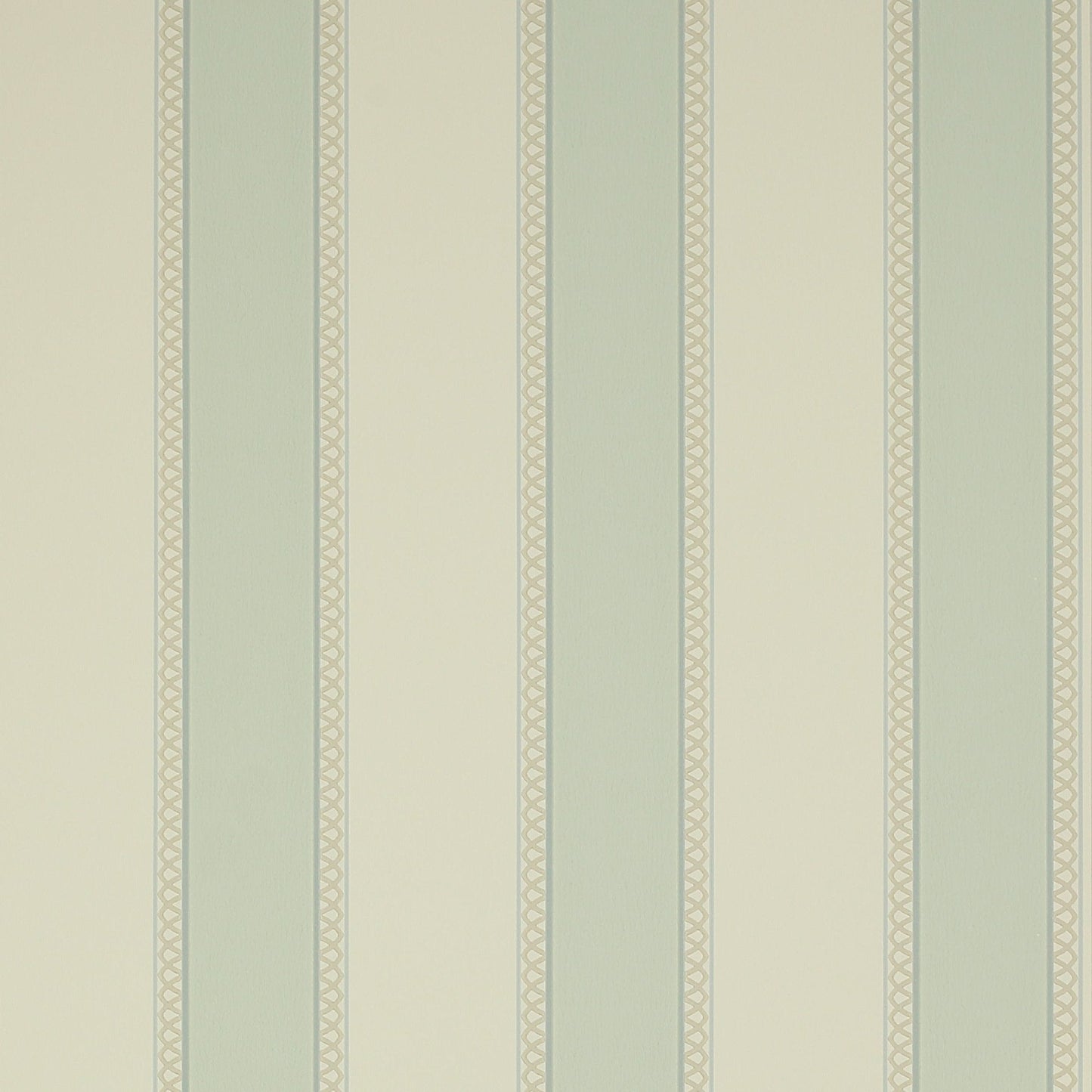 Chartworth Stripe Wallpaper - Old Blue - Colefax & Fowler - 07139/08