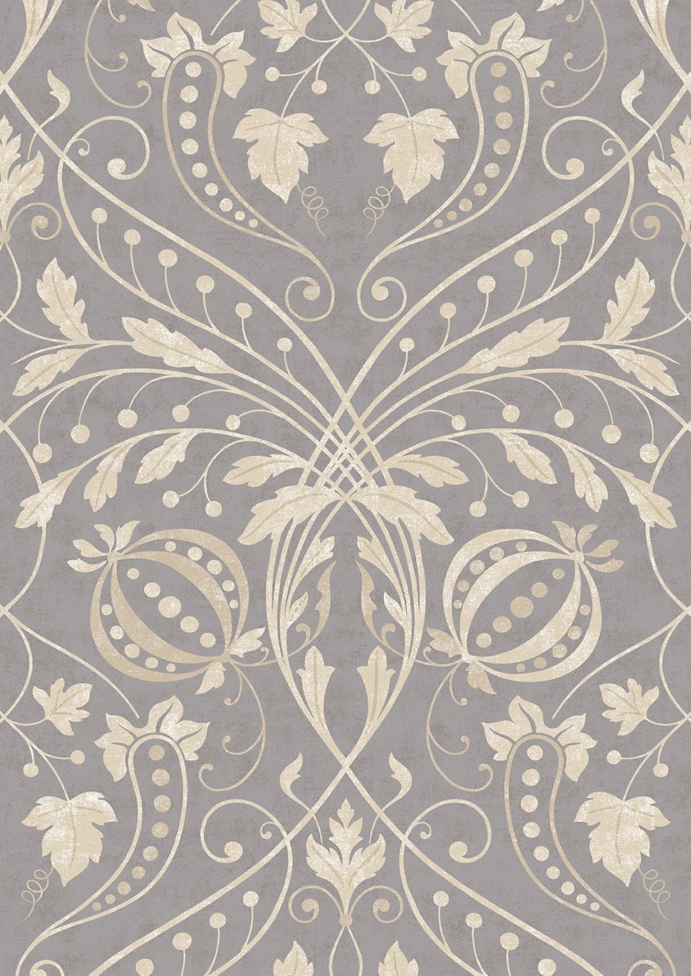 Chateau Wallpaper - Gold Mink - Lewis & Wood - Premier Wallcovering