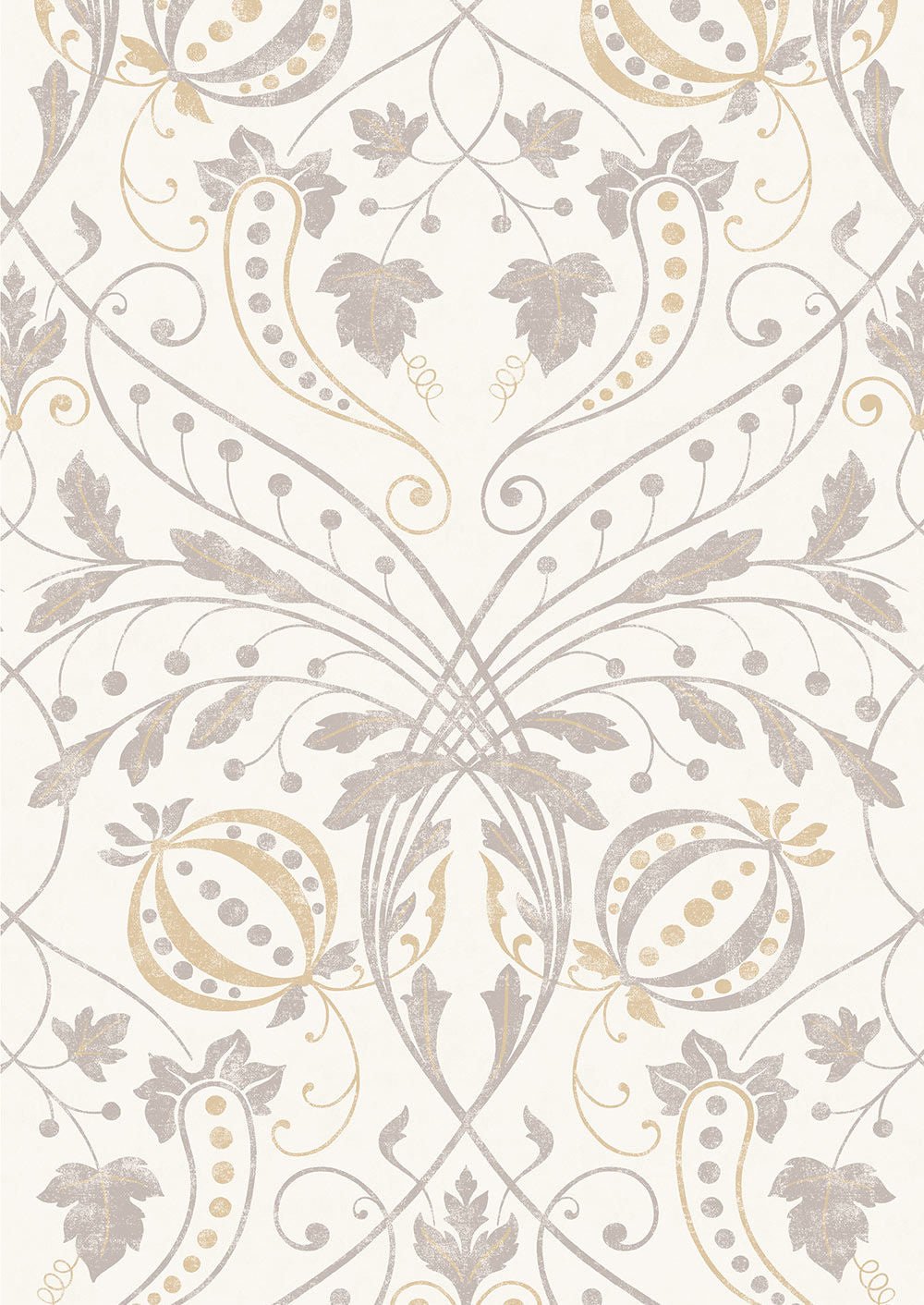 Chateau Wallpaper - Gesso - Lewis & Wood - Premier Wallcovering