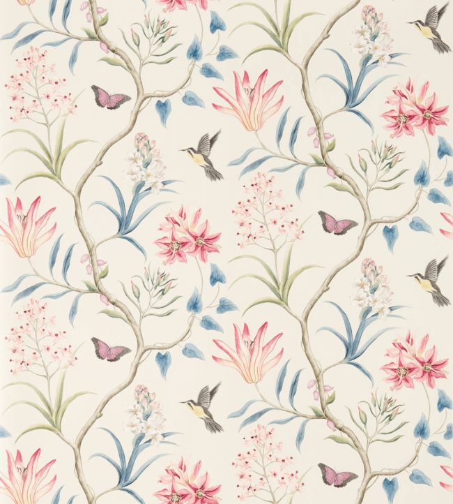 Clementine Wallpaper - Indienne - DVOY213387 - Sanderson