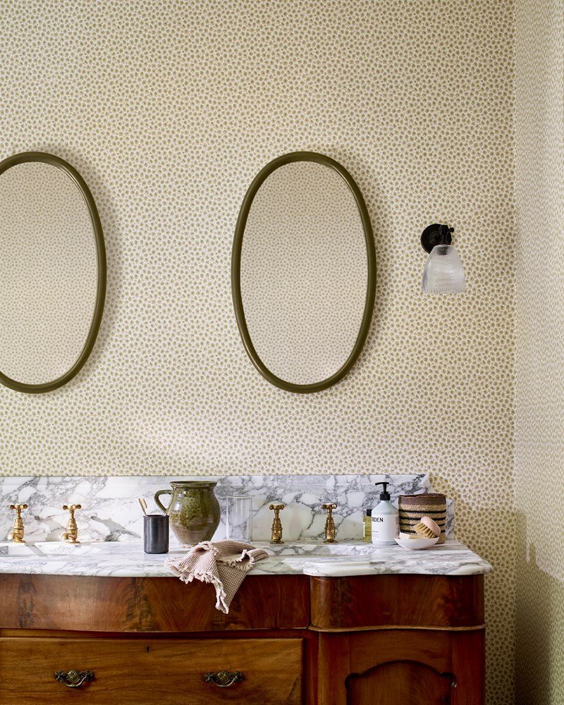 Cleo Wallpaper - Ginger - J197W - 04 - Jane Churchill